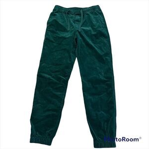 Corduroy green joggers 